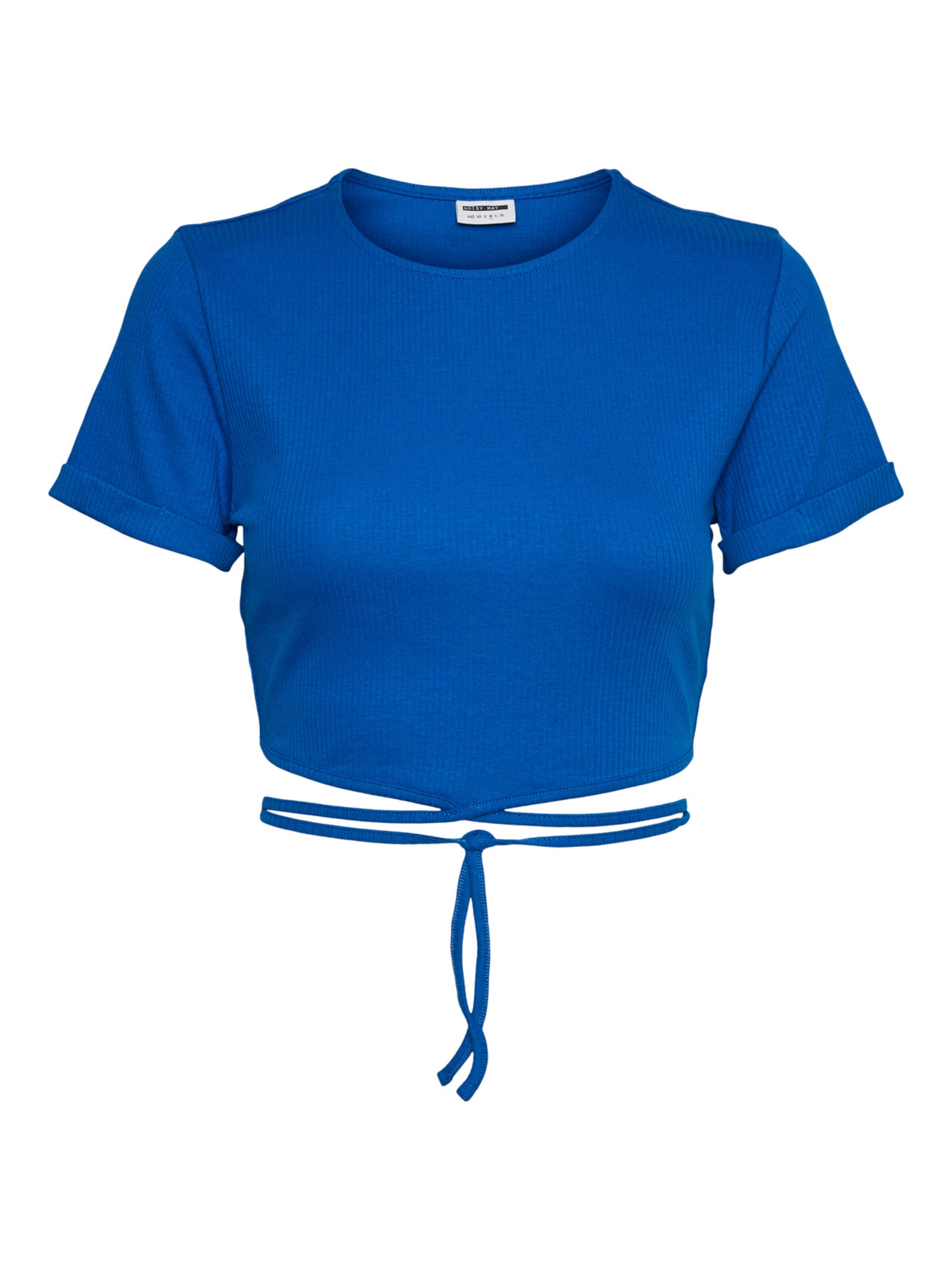 Noisy May Petite T-Shirt 'pasa' L Bleu
