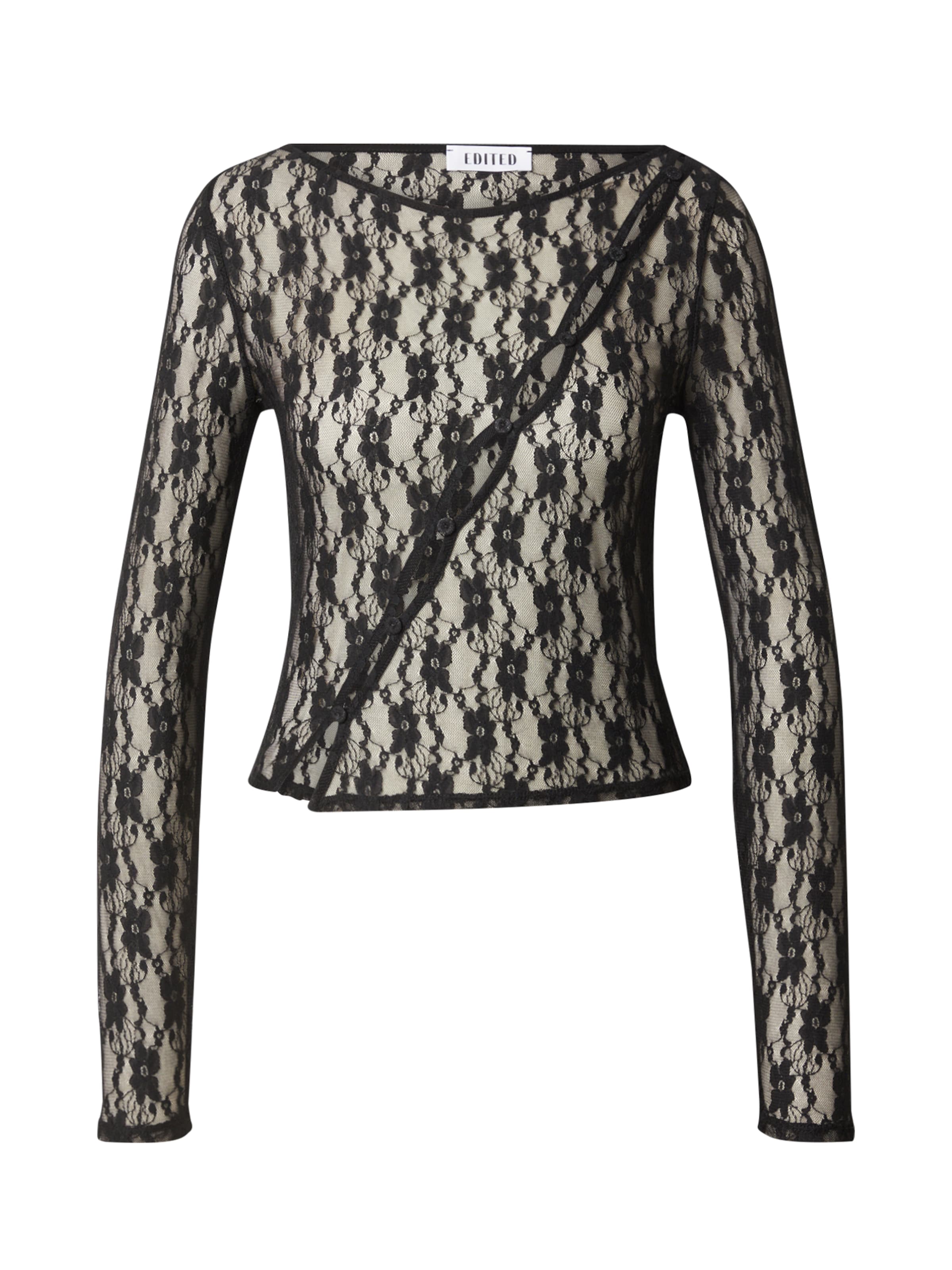 EDITED Shirt 'Kristin' frauen schwarz m