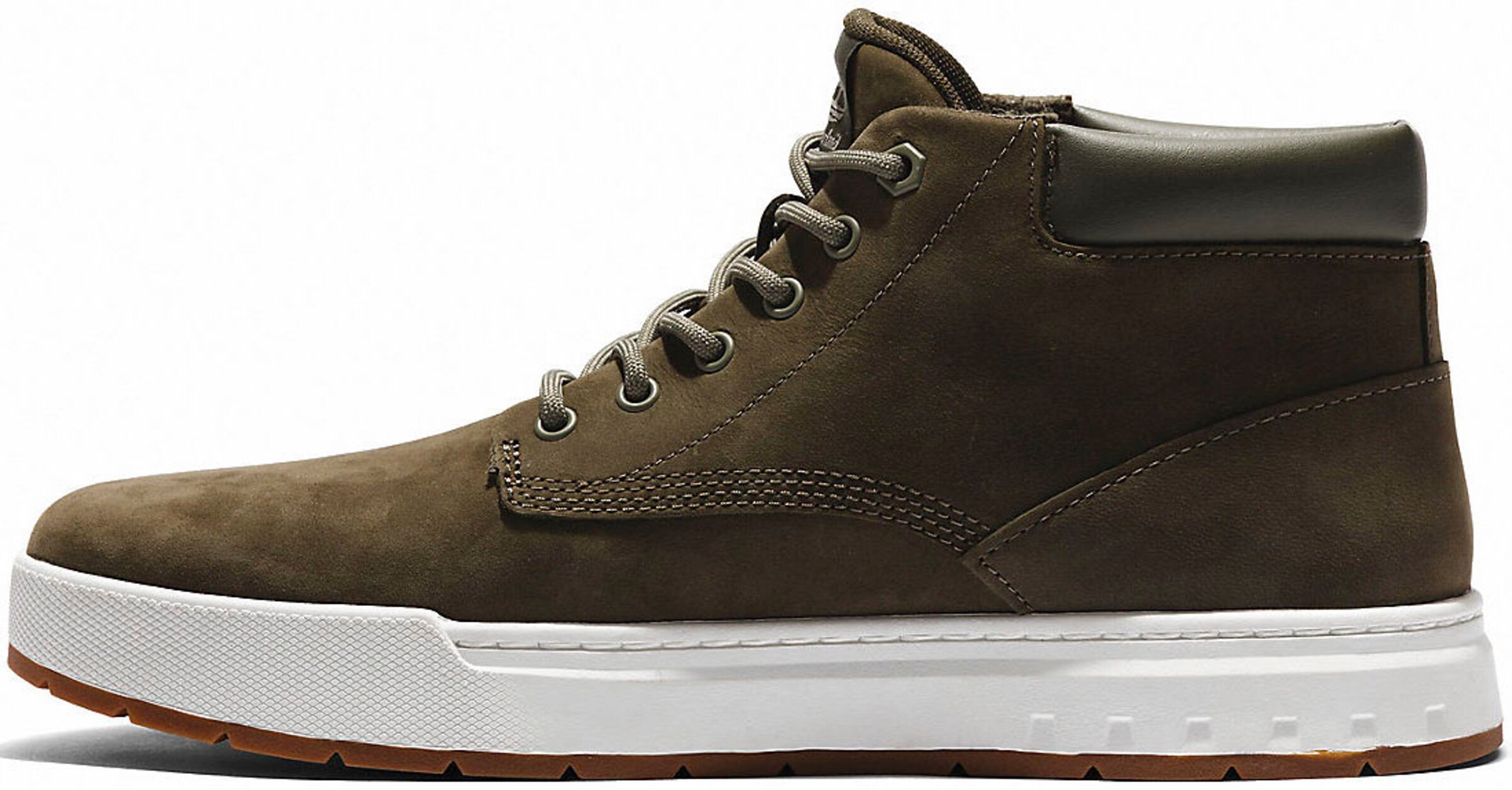 TIMBERLAND Bocanci cu șireturi 'Maple Grove' bǎrați verde 41