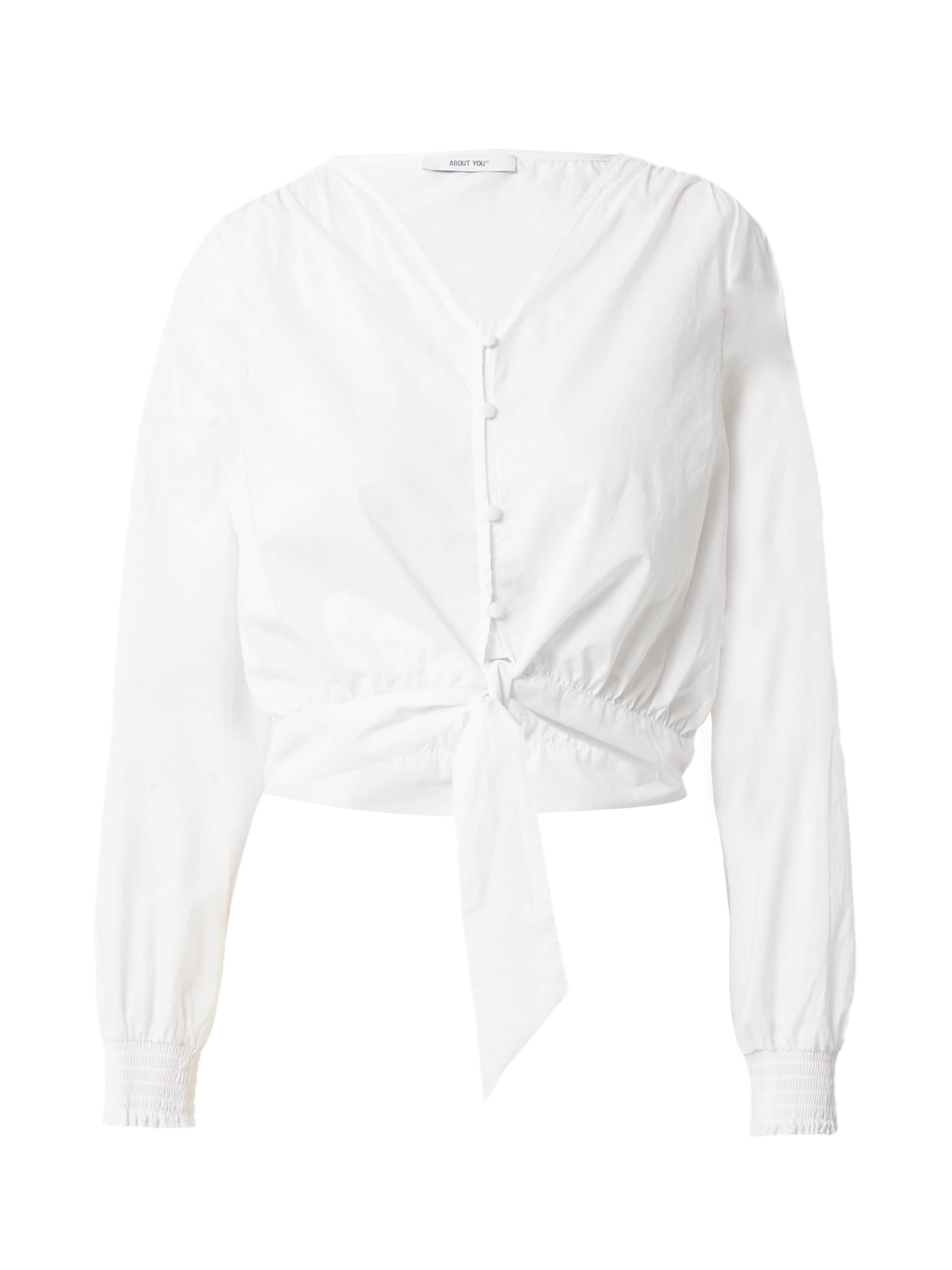 ABOUT YOU Bluse 'Jill' frauen weiss xs
