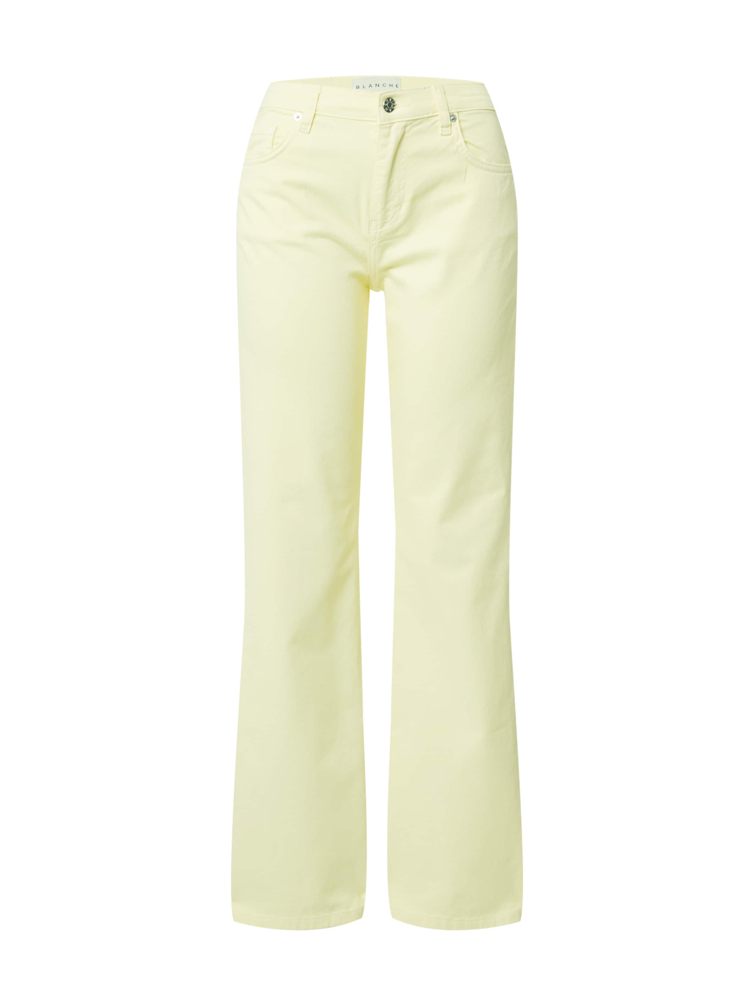Blanche Jeans femei galben 25