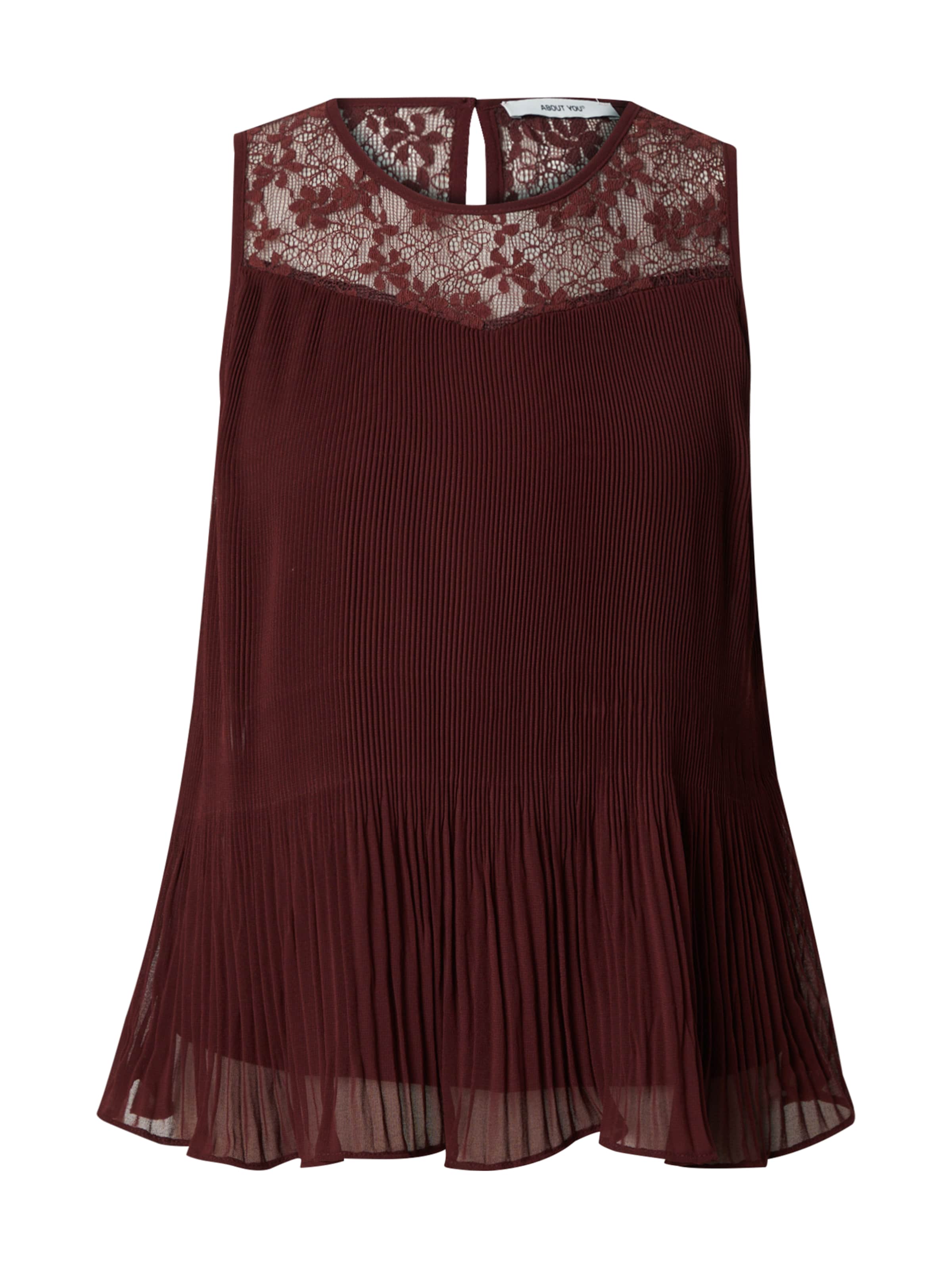 ABOUT YOU Top 'Sybille' ženy rot xxl