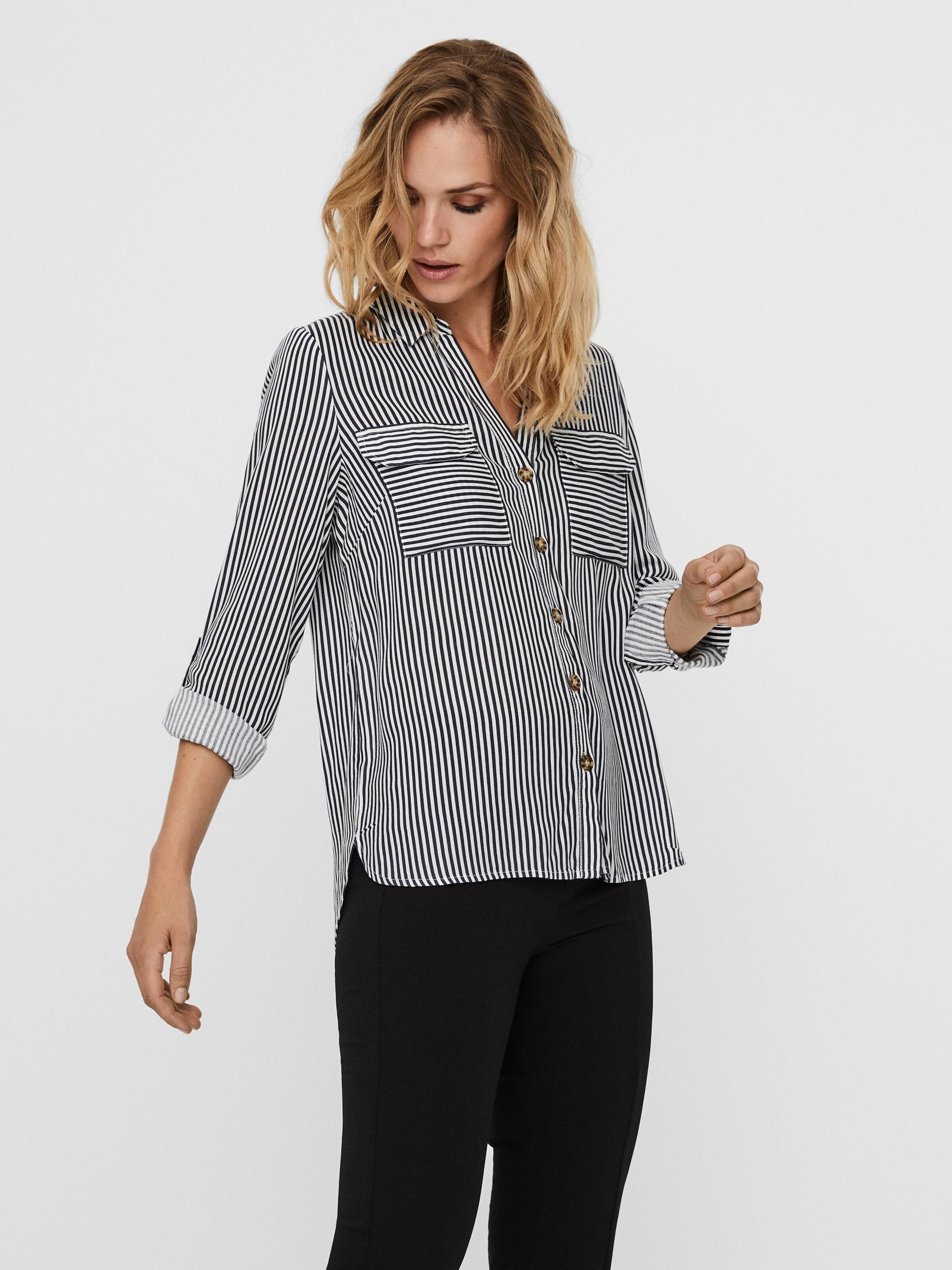 Vero Moda Chemisier 'bumpy' XS Blanc