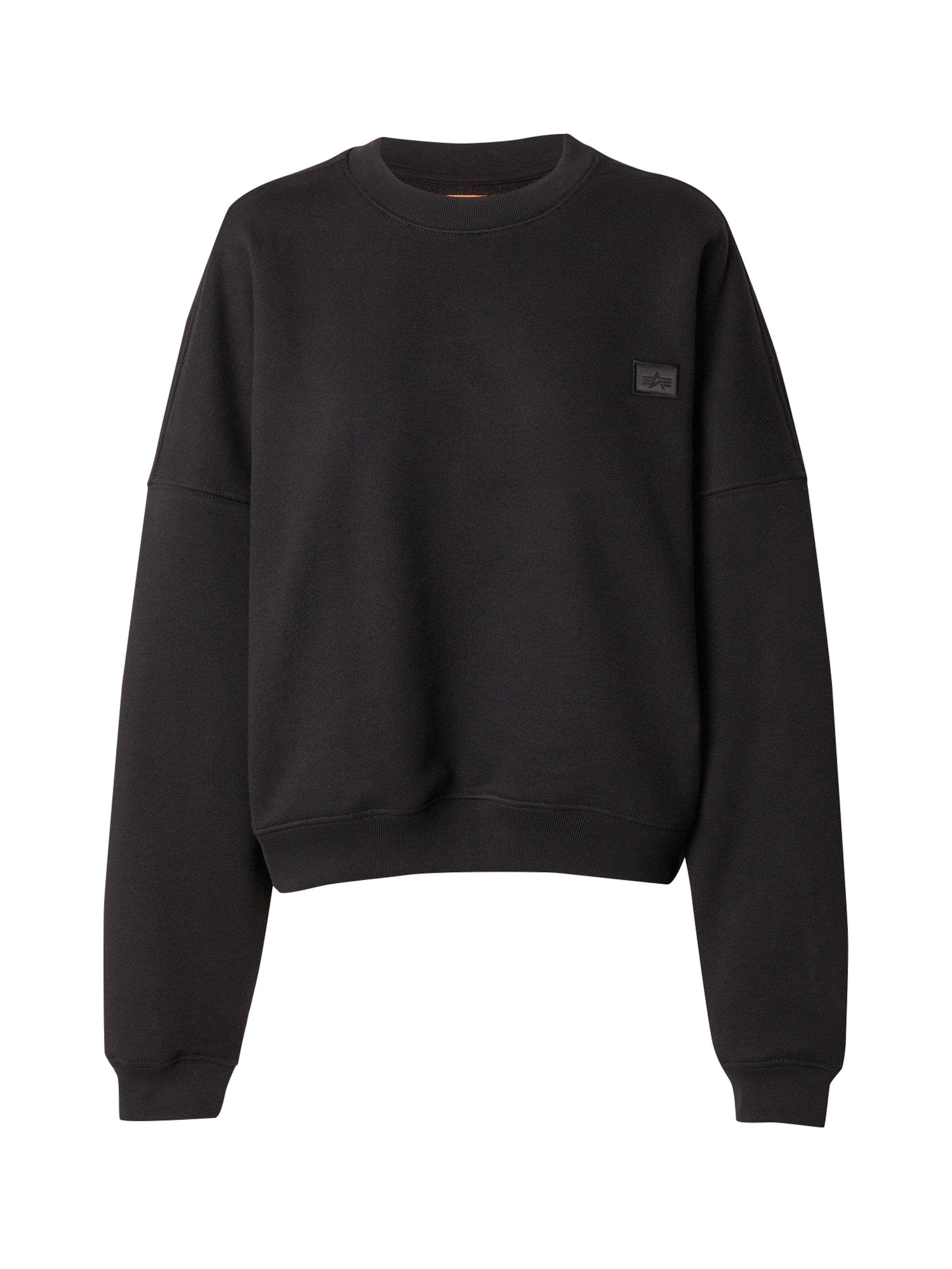 ALPHA INDUSTRIES Mikina 'Essentials' ženy čierna m