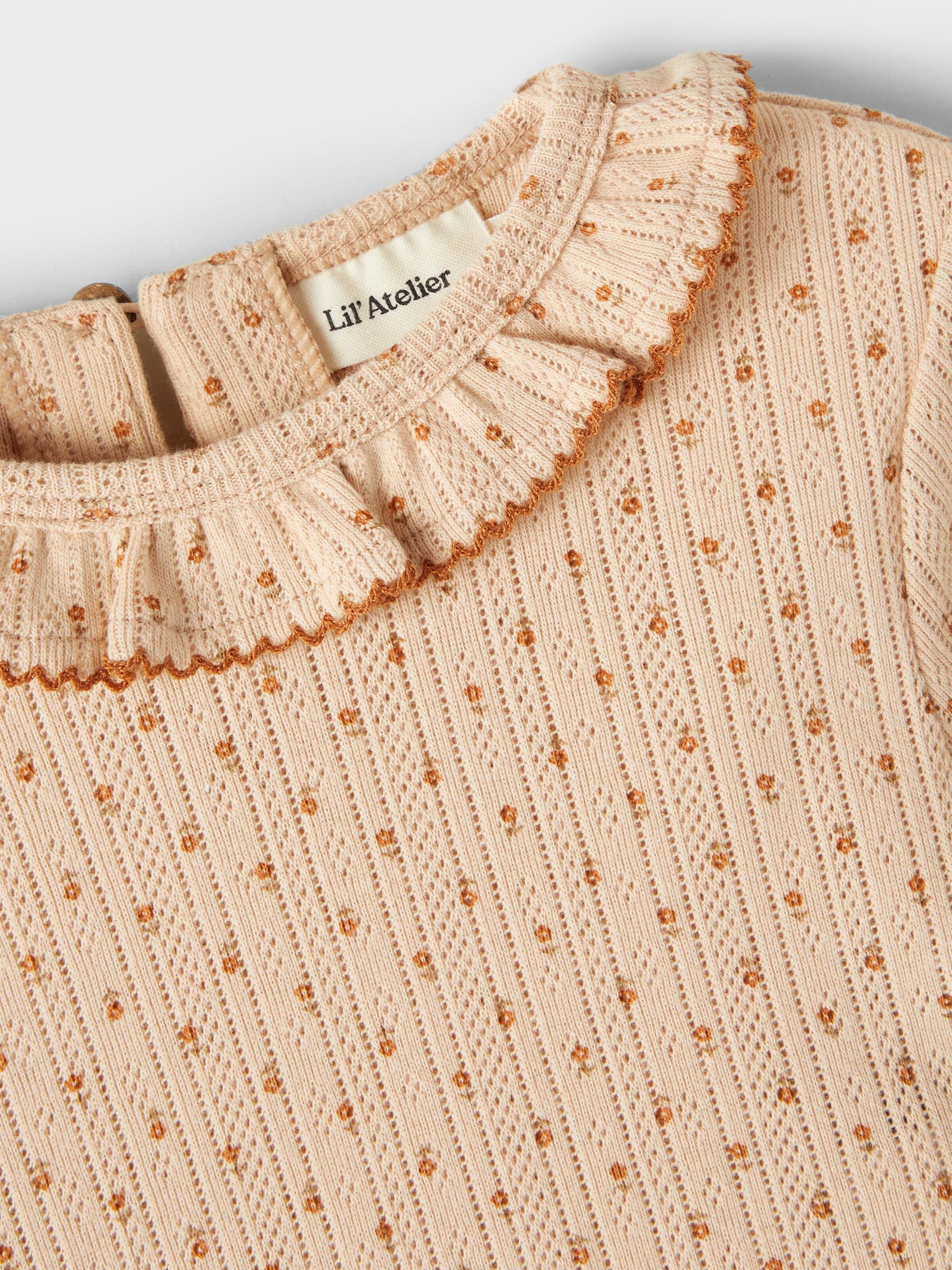 Lil ' Atelier Kids T-Shirt 116 Beige