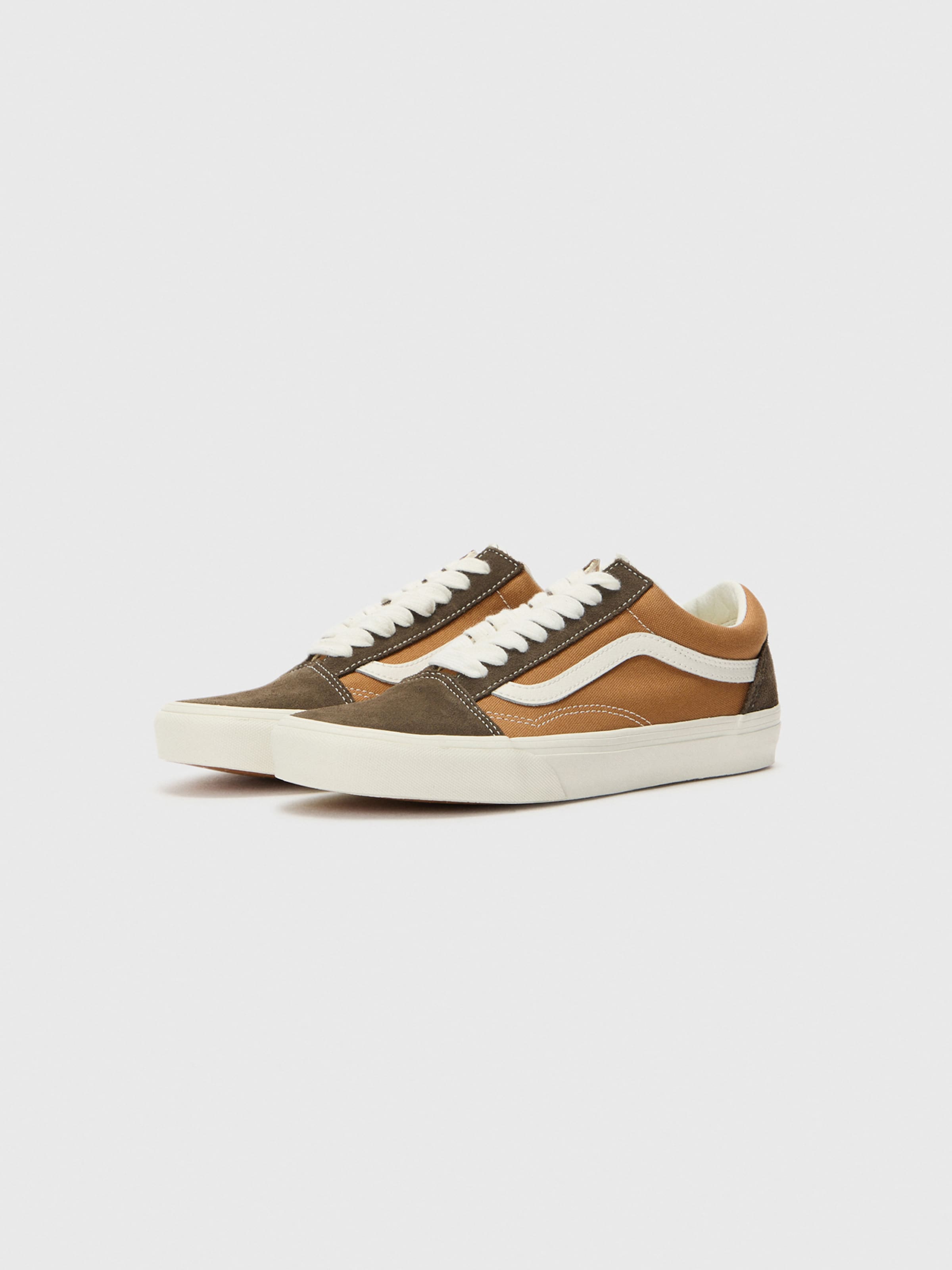 VANS Rövid szárú sportcipők 'Old Skool' férfi barna 36