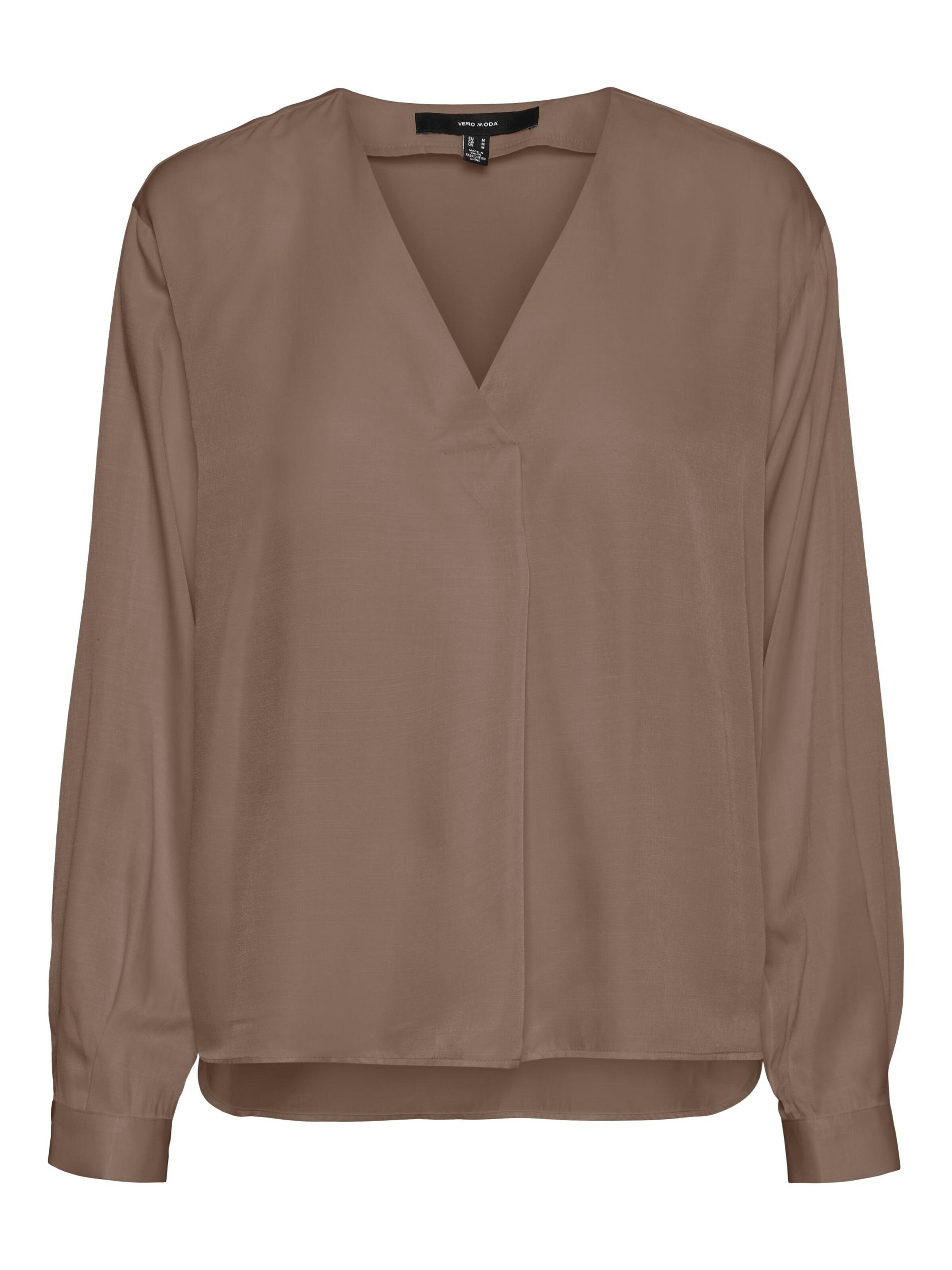 Vero Moda Chemisier 'bonnie' L Marron