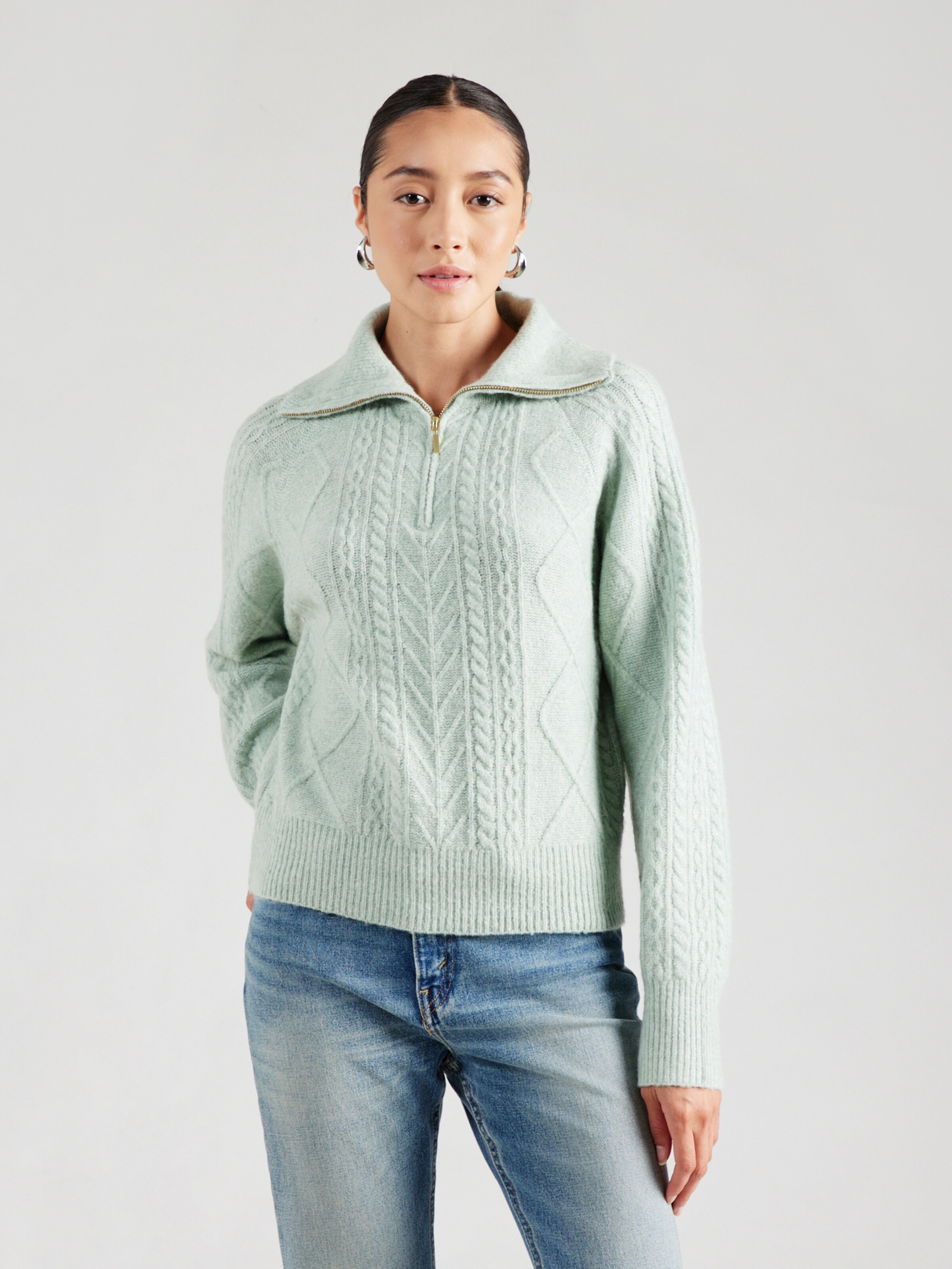 ABOUT YOU Pullover 'Elenia' frauen gruen s