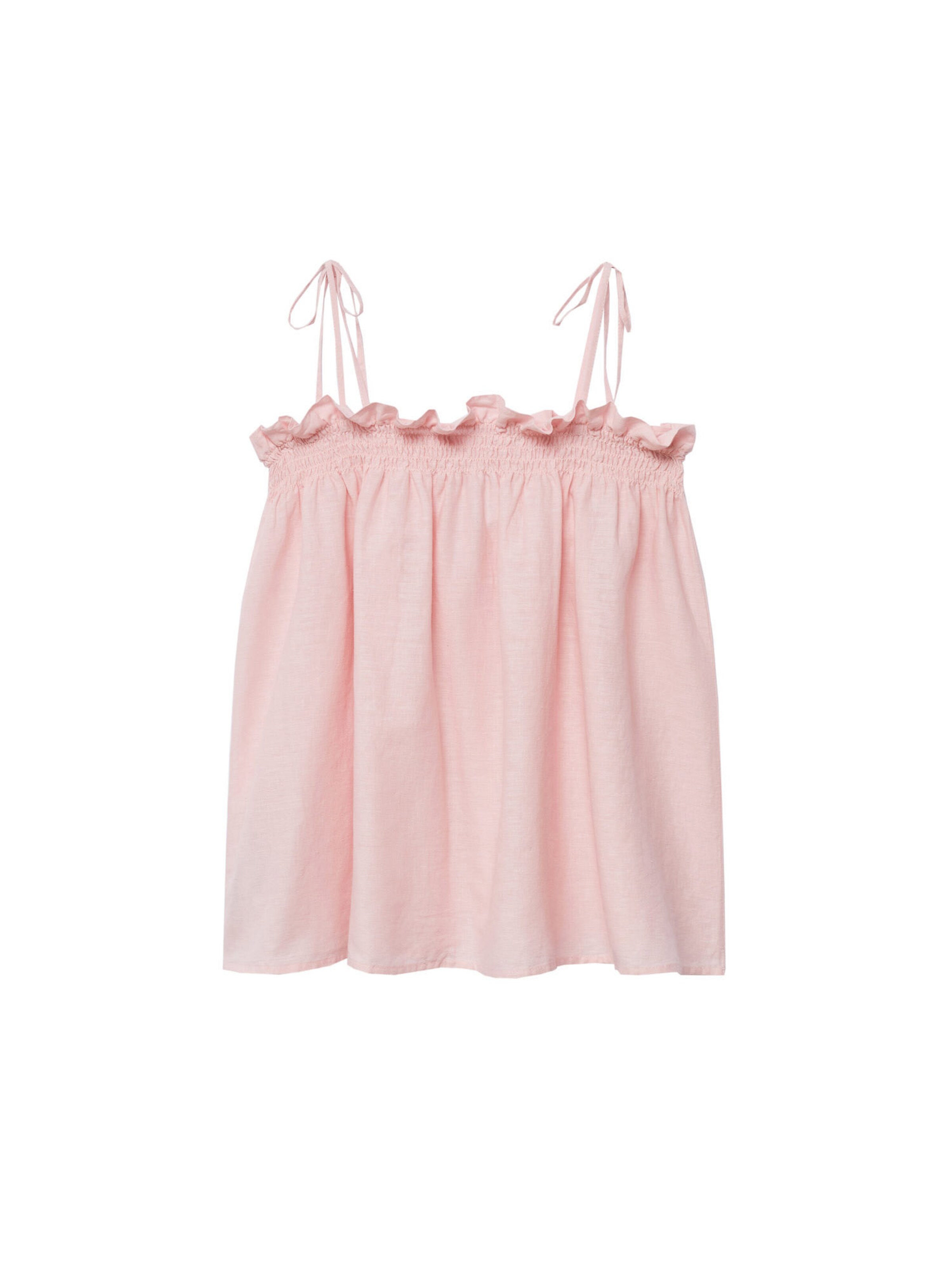 MANGO Top 'POP' ženy ružová xxl