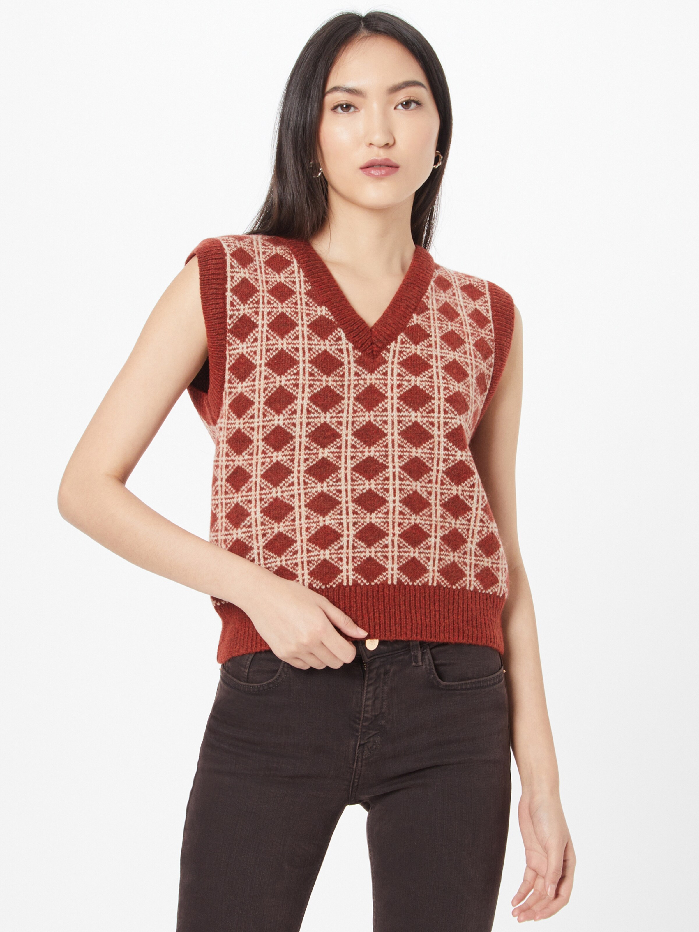 Only Pull-Over 'givana' L Marron