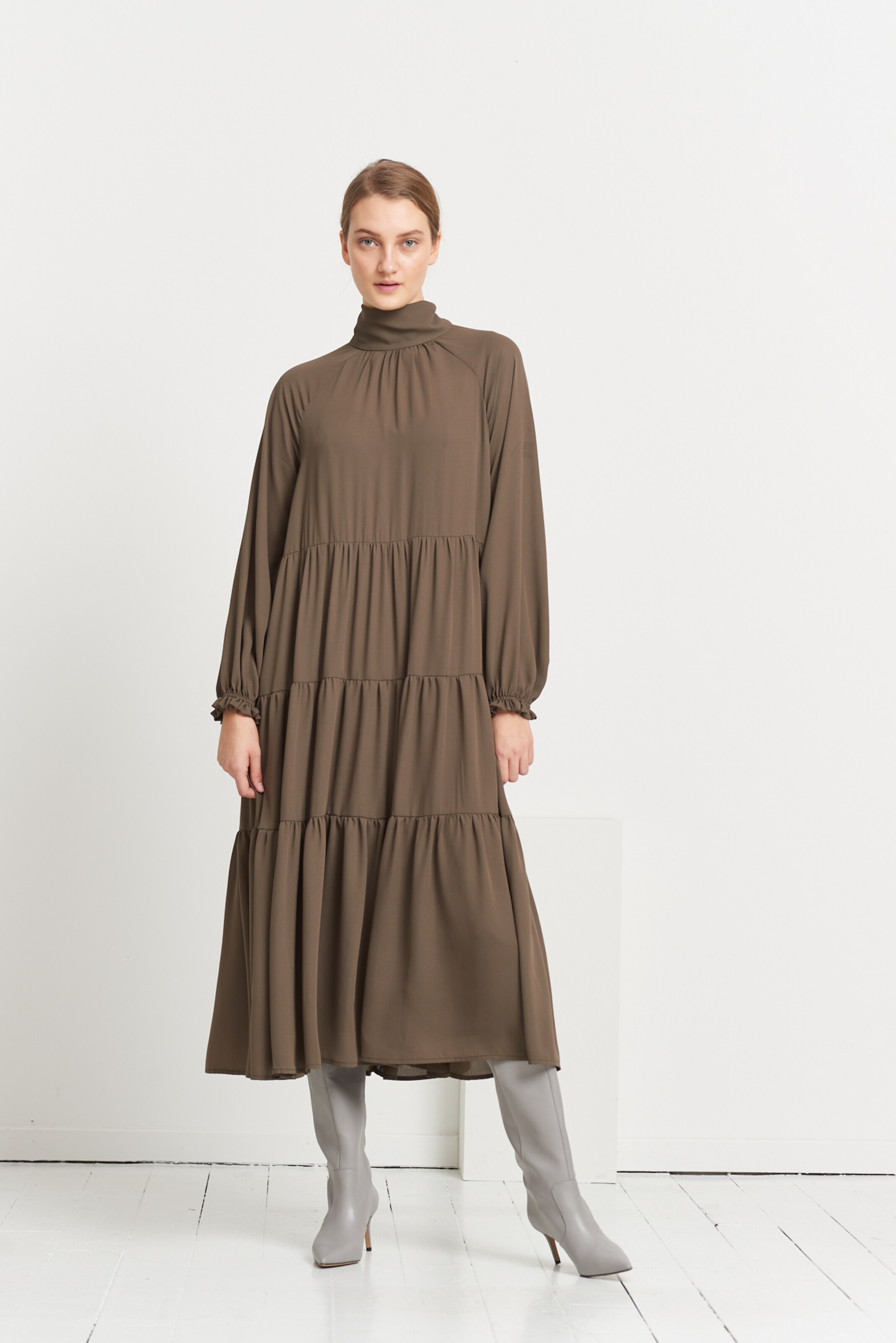 Bruuns Bazaar Robe 'camila Eliza' 34 Marron
