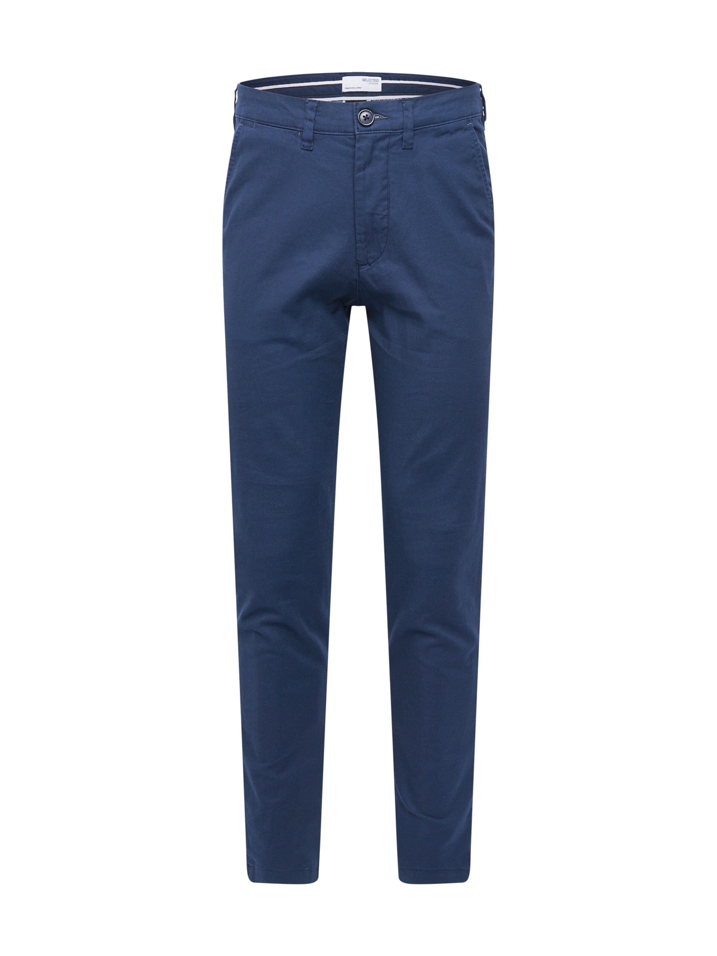 Selected Homme Pantalon Chino 32 Bleu