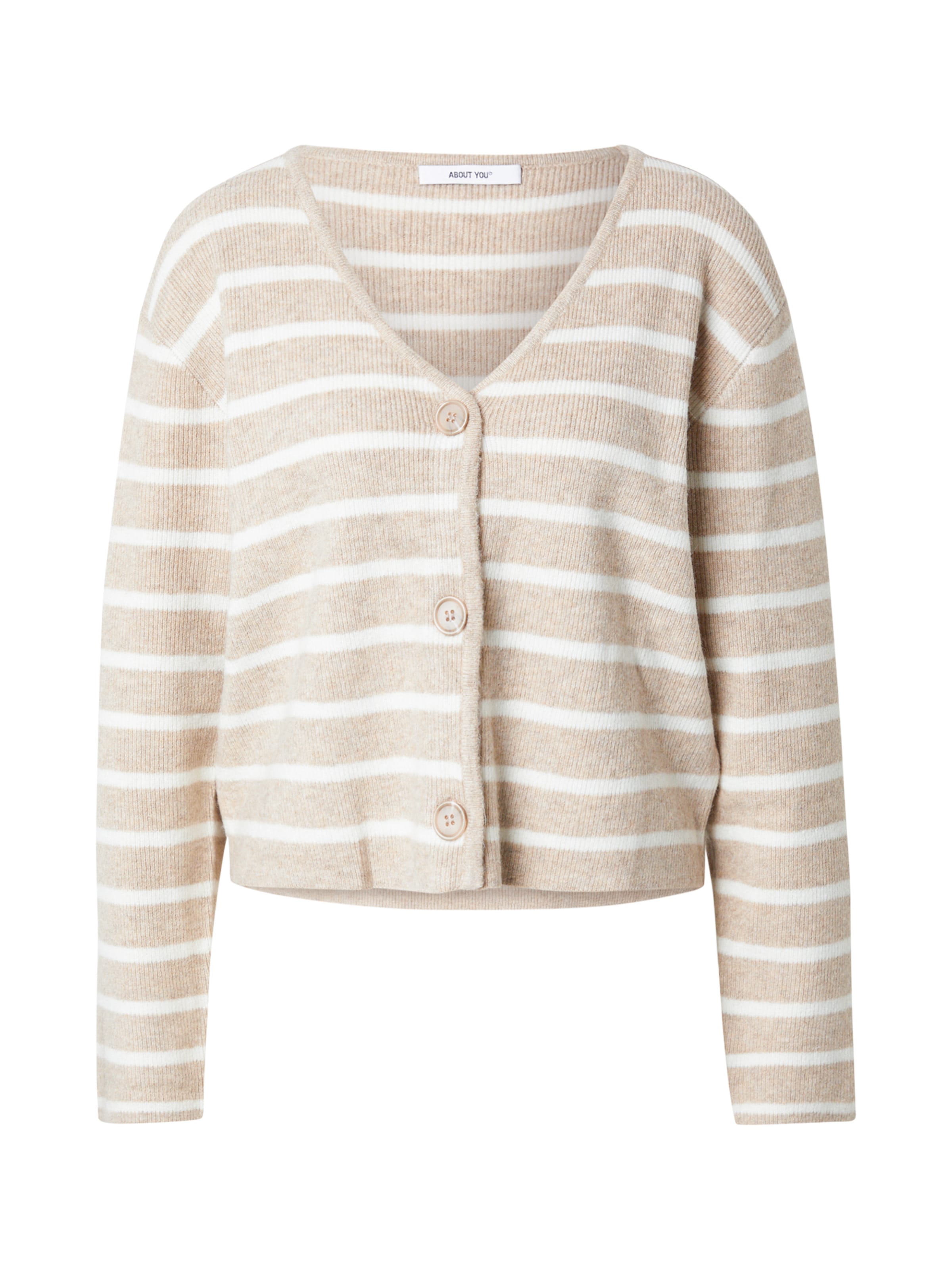 ABOUT YOU Casaco de malha 'Teresa' homens beige xl